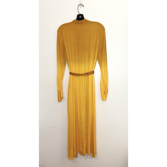Forte Forte Ombré Marigold Midi Dress Size  US 4 Made In Italy - Picture 7 of 7